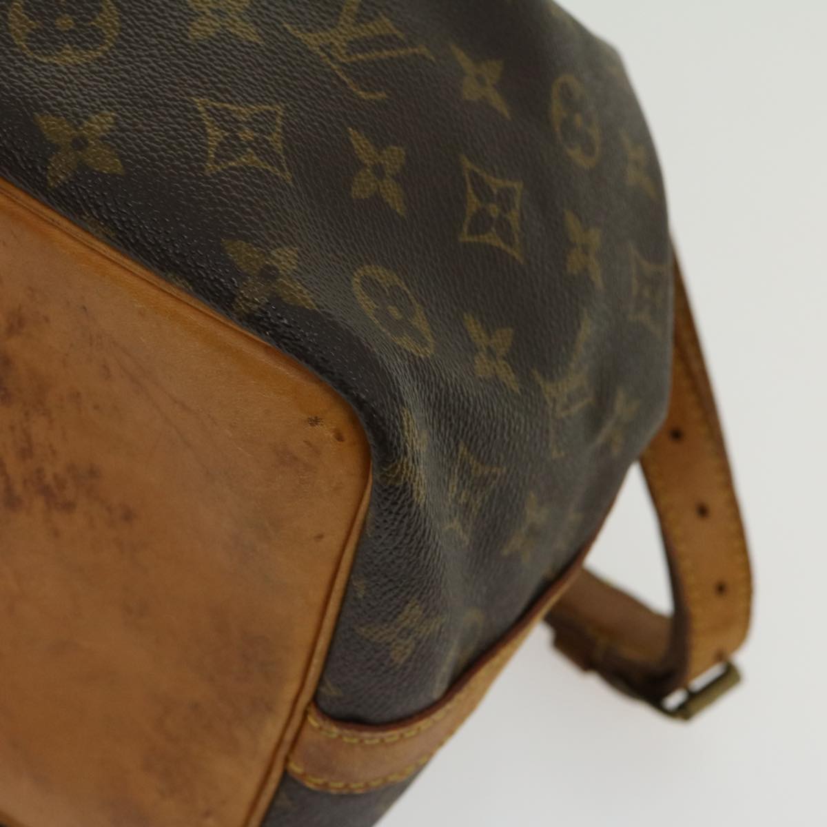 LOUIS VUITTON Monogram Petit Noe Shoulder Bag M42226 LV th2849