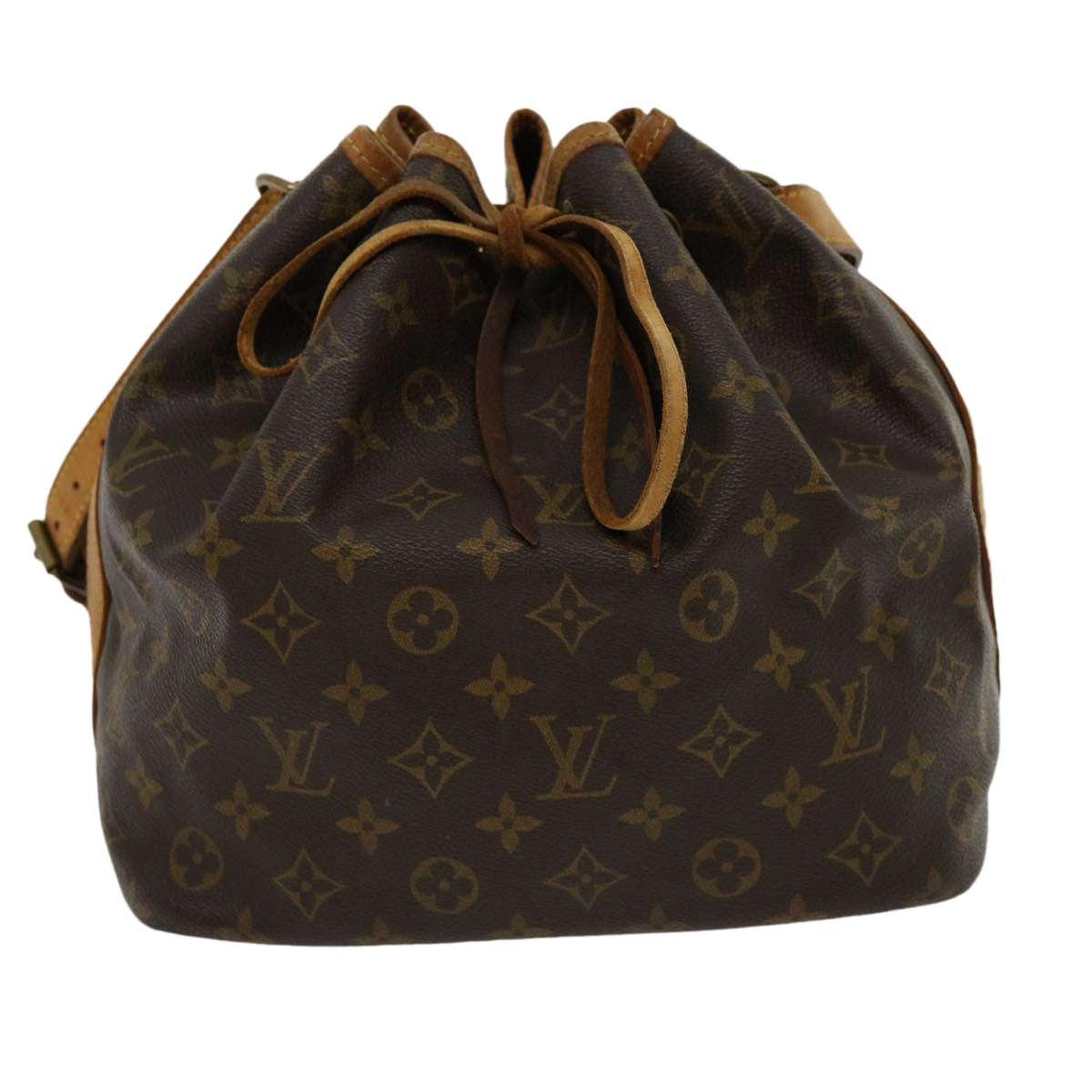 LOUIS VUITTON Monogram Petit Noe Shoulder Bag M42226 LV th2849
