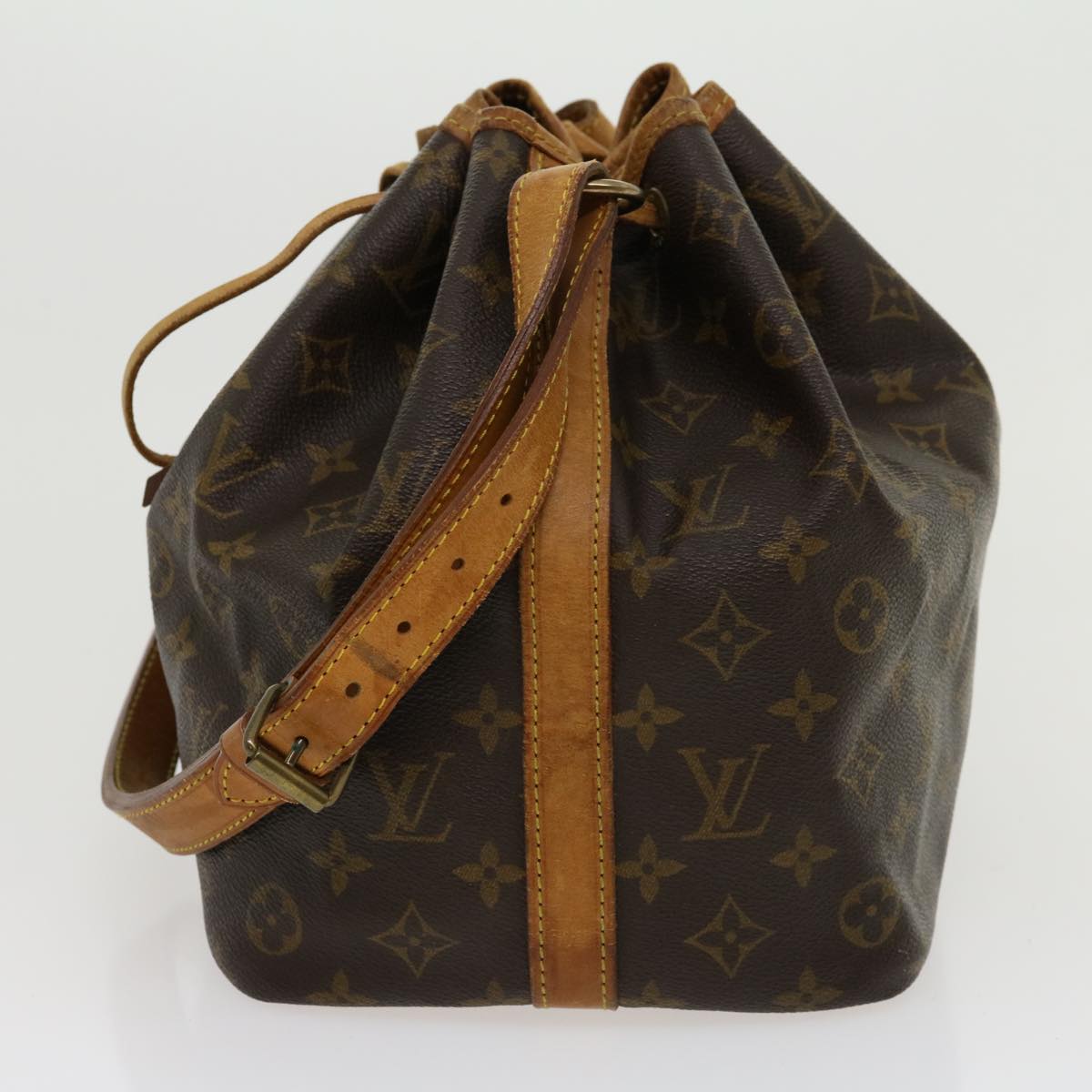 LOUIS VUITTON Monogram Petit Noe Shoulder Bag M42226 LV th2849