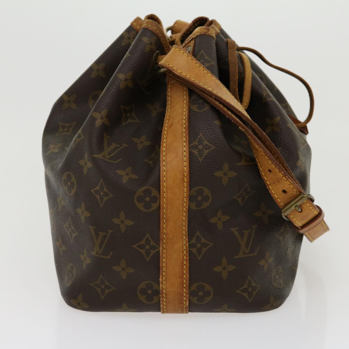 LOUIS VUITTON Monogram Petit Noe Shoulder Bag M42226 LV th2849