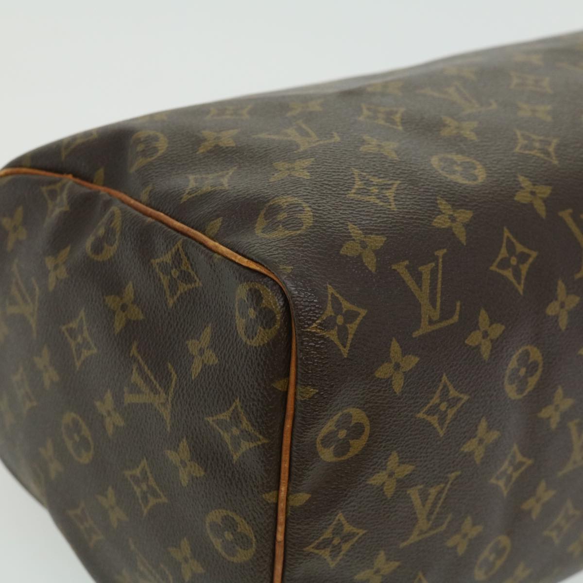 LOUIS VUITTON Monogram Speedy 35 Hand Bag M41524 LV th2890