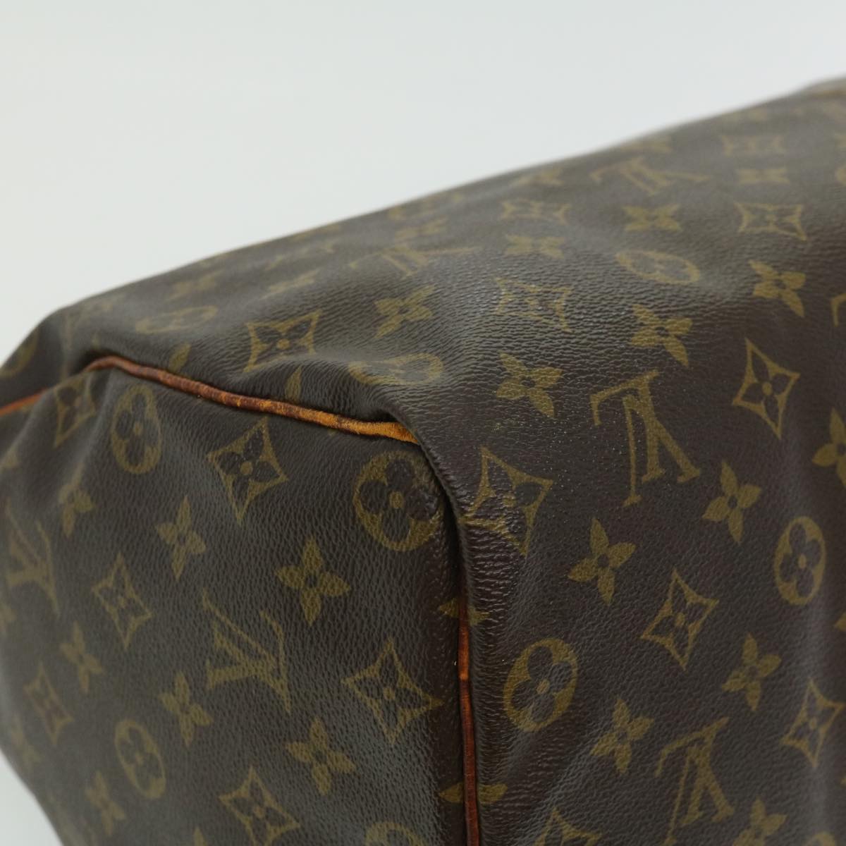 LOUIS VUITTON Monogram Speedy 35 Hand Bag M41524 LV th2890