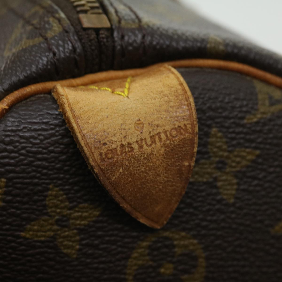 LOUIS VUITTON Monogram Speedy 35 Hand Bag M41524 LV th2890