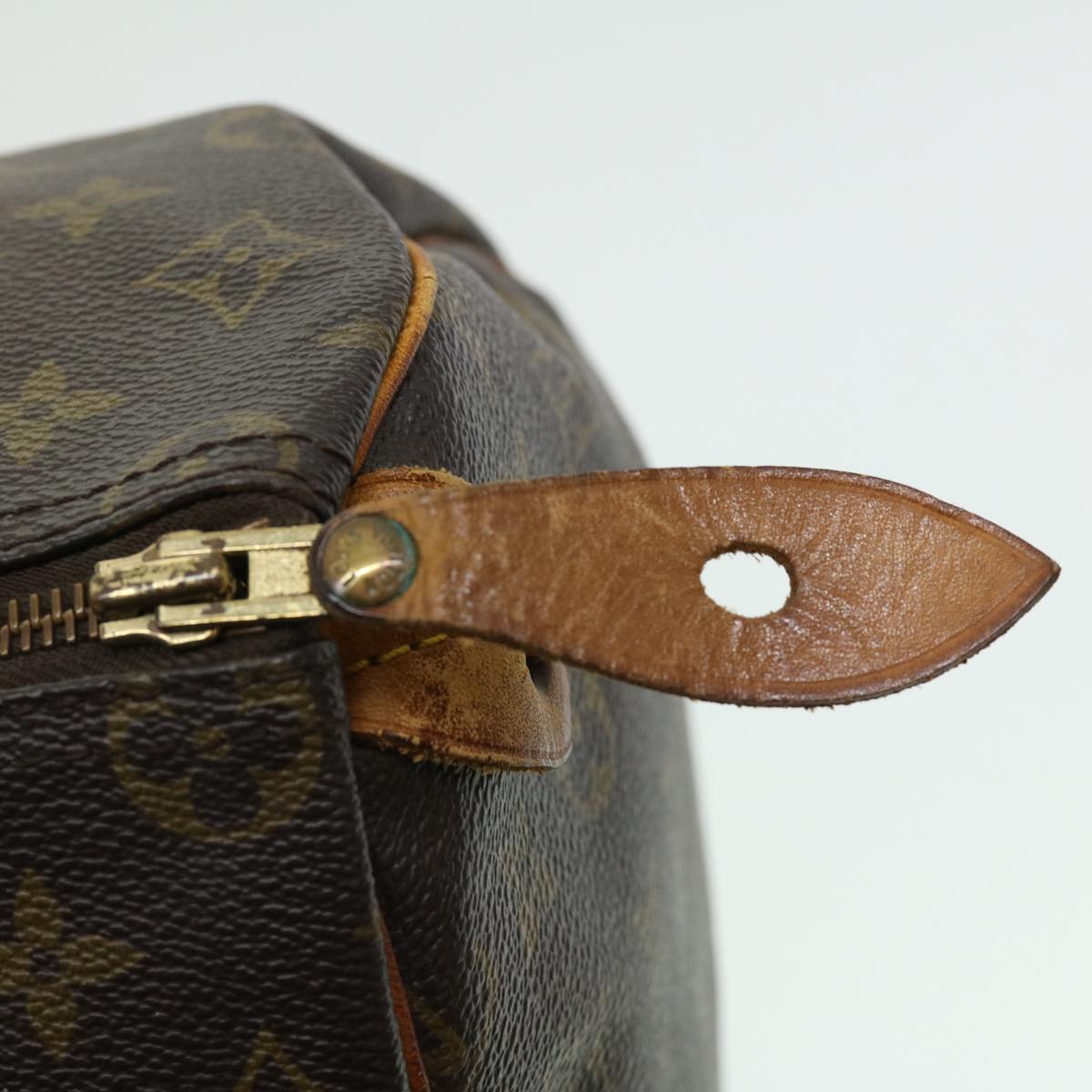 LOUIS VUITTON Monogram Speedy 35 Hand Bag M41524 LV th2890