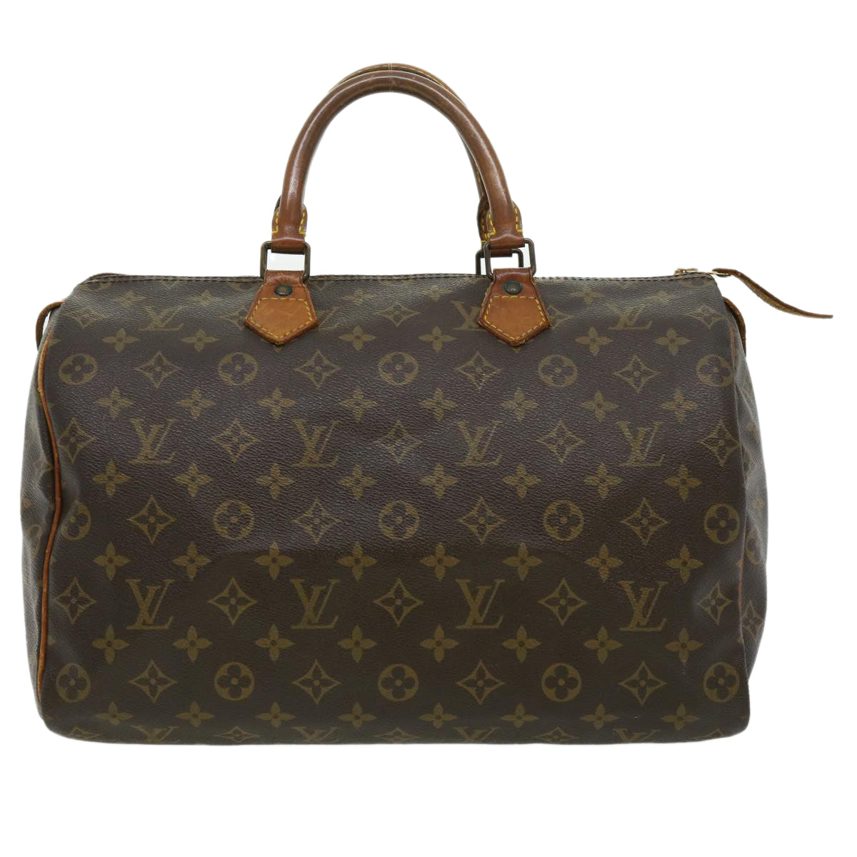 LOUIS VUITTON Monogram Speedy 35 Hand Bag M41524 LV th2890