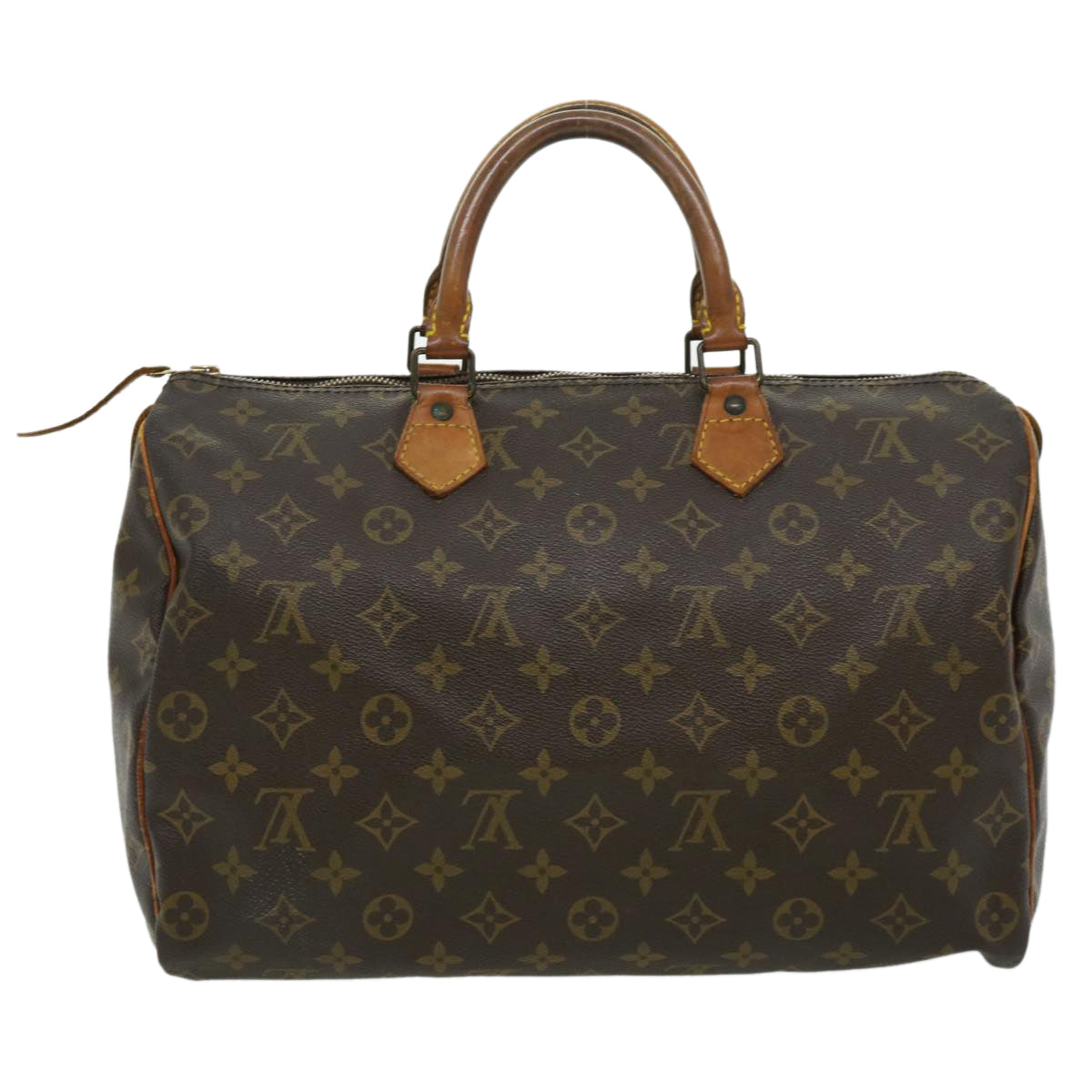 LOUIS VUITTON Monogram Speedy 35 Hand Bag M41524 LV th2890