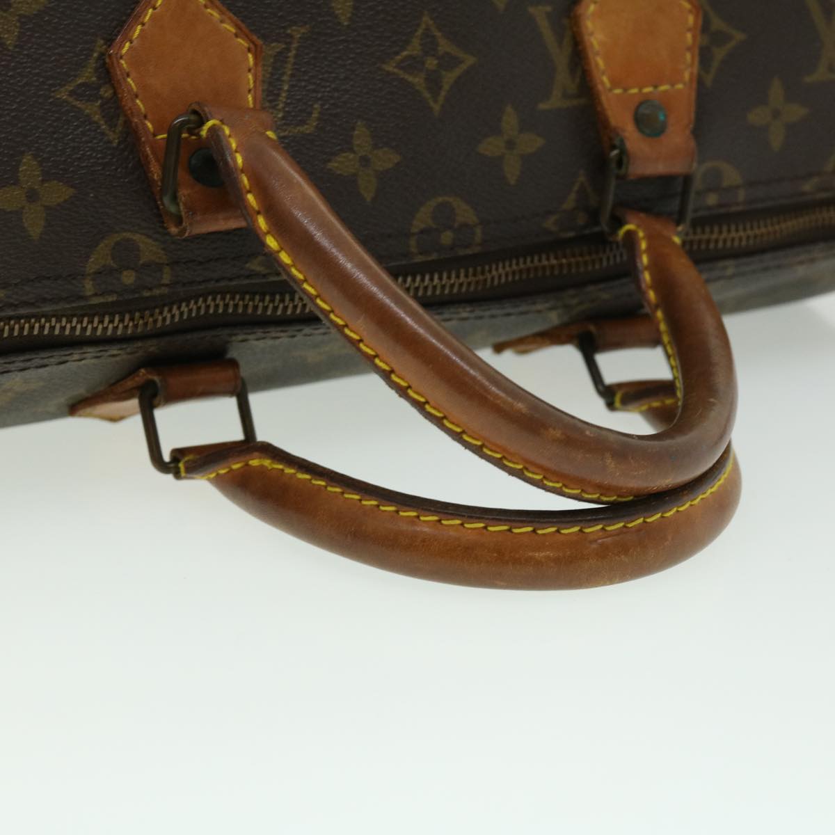 LOUIS VUITTON Monogram Speedy 35 Hand Bag M41524 LV th2890