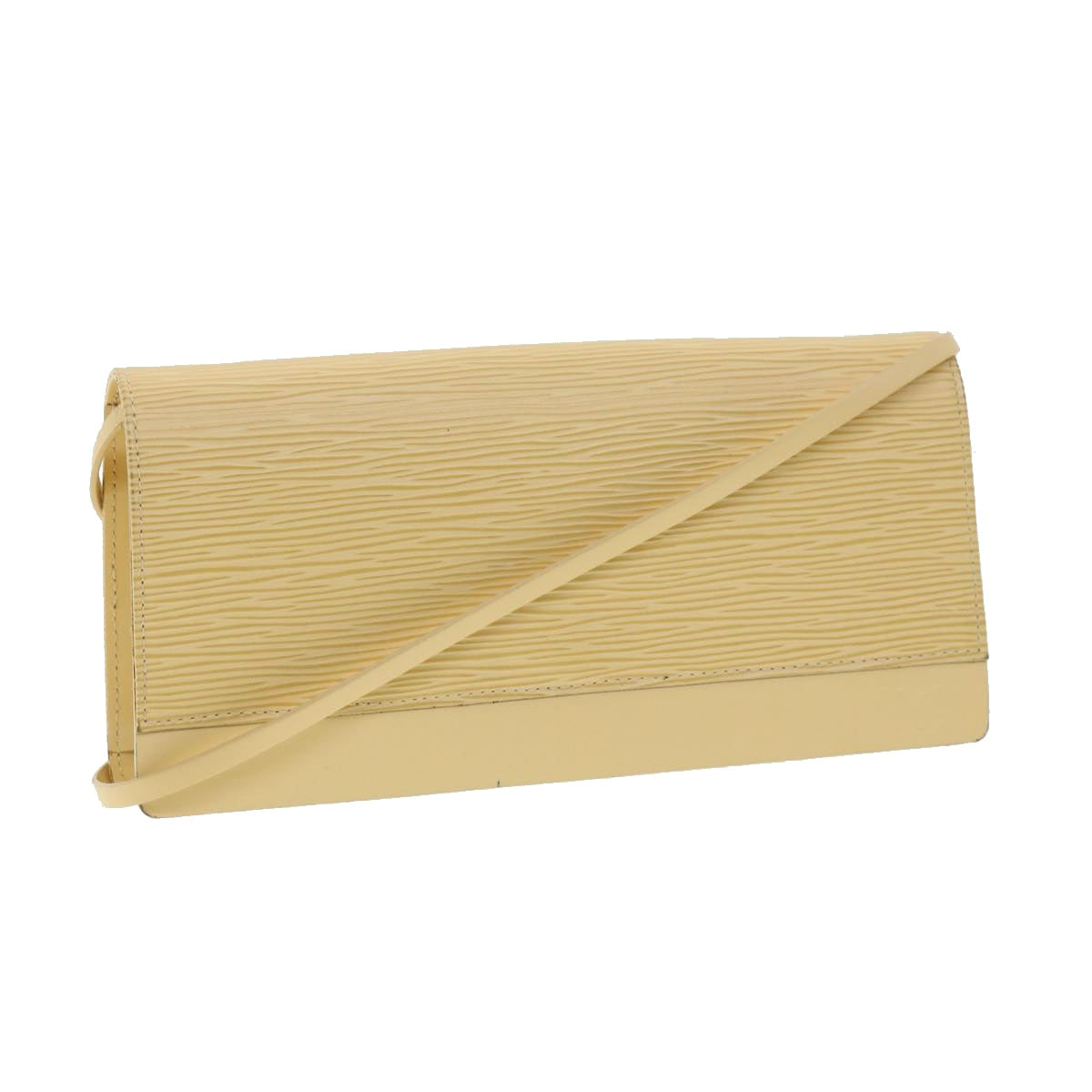 LOUIS VUITTON Epi Leather Honfleur Shoulder Bag Vanilla M5273A LV th2907
