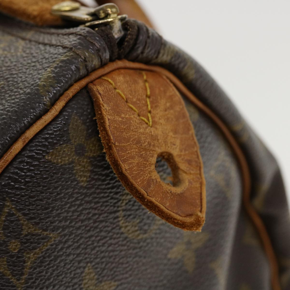 LOUIS VUITTON Monogram Speedy 30 Hand Bag M41526 LV th2927