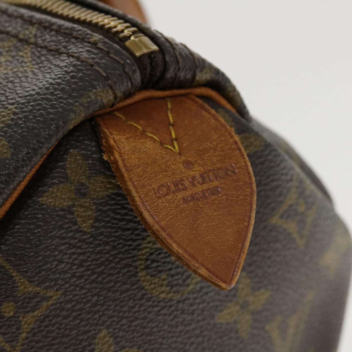 LOUIS VUITTON Monogram Speedy 30 Hand Bag M41526 LV th2927