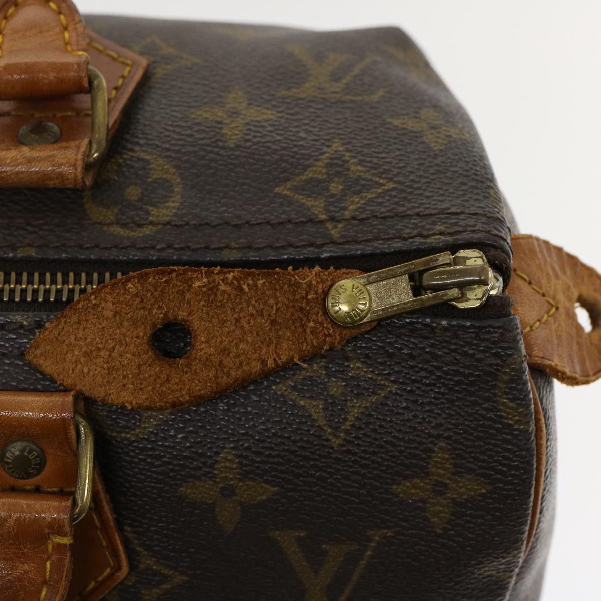 LOUIS VUITTON Monogram Speedy 30 Hand Bag M41526 LV th2927
