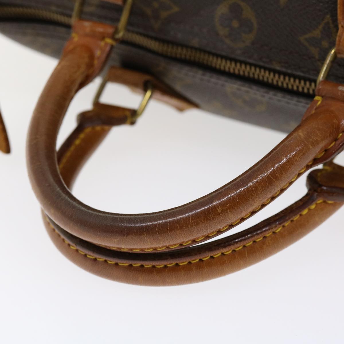 LOUIS VUITTON Monogram Speedy 30 Hand Bag M41526 LV th2927