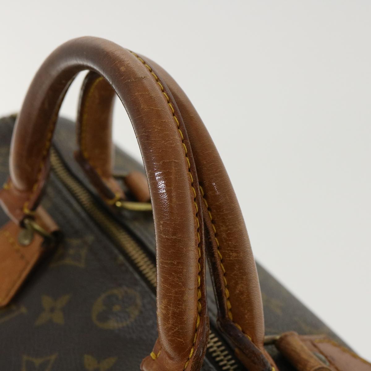 LOUIS VUITTON Monogram Speedy 30 Hand Bag M41526 LV th2927