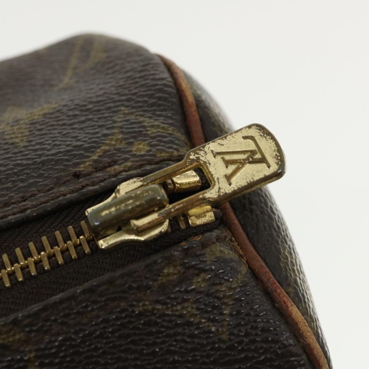 LOUIS VUITTON Monogram Papillon 26 old model Hand Bag M51366 LV th2963