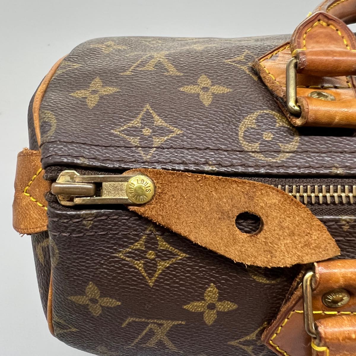 LOUIS VUITTON Monogram Speedy 30 Hand Bag M41526 LV th2975