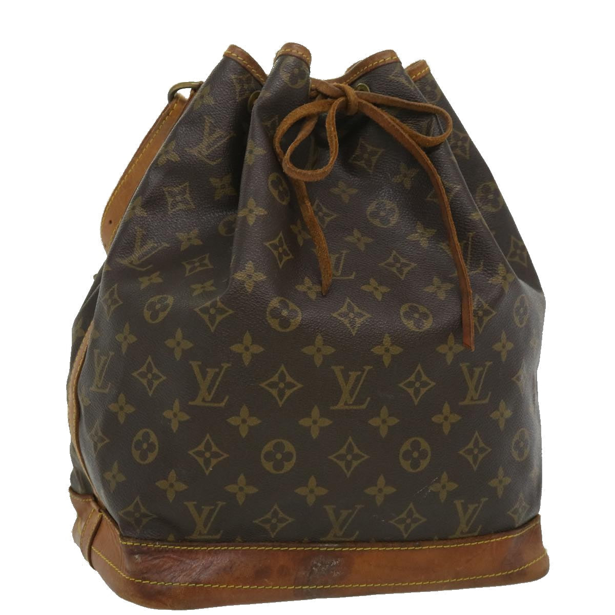 LOUIS VUITTON Monogram Noe Shoulder Bag M42224 LV th2976