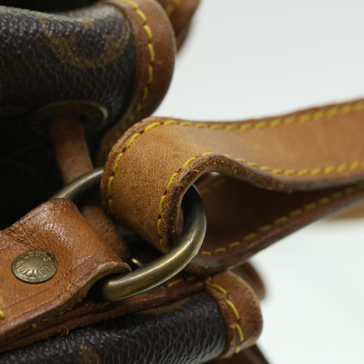 LOUIS VUITTON Monogram Noe Shoulder Bag M42224 LV th2976