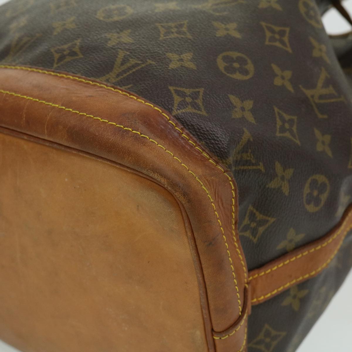 LOUIS VUITTON Monogram Noe Shoulder Bag M42224 LV th2976