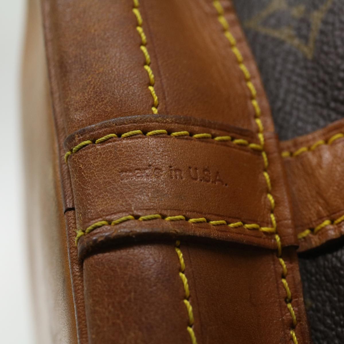 LOUIS VUITTON Monogram Noe Shoulder Bag M42224 LV th2976
