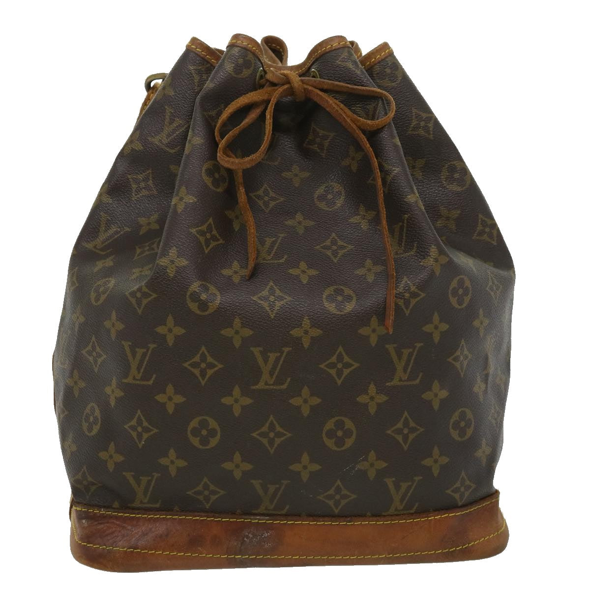 LOUIS VUITTON Monogram Noe Shoulder Bag M42224 LV th2976