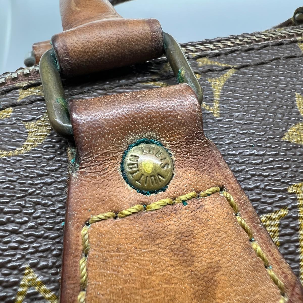 LOUIS VUITTON Monogram Speedy 35 Hand Bag M41524 LV th2995