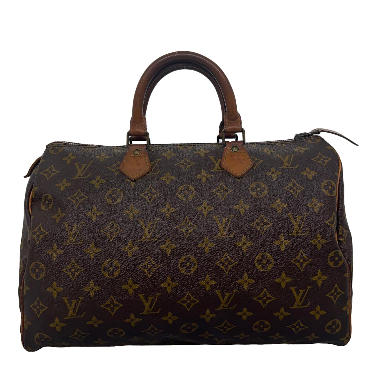 LOUIS VUITTON Monogram Speedy 35 Hand Bag M41524 LV th2995