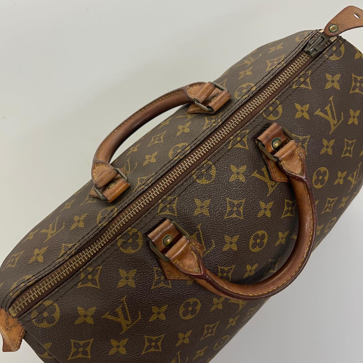 LOUIS VUITTON Monogram Speedy 35 Hand Bag M41524 LV th2995