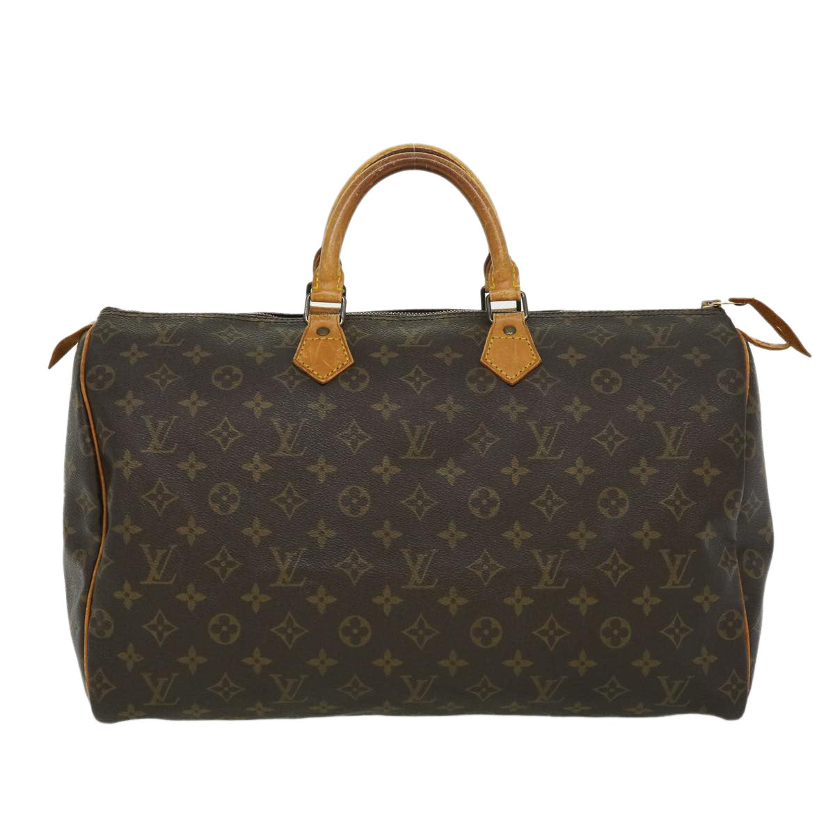 LOUIS VUITTON Monogram Speedy 40 Hand Bag M41522 LV th3001