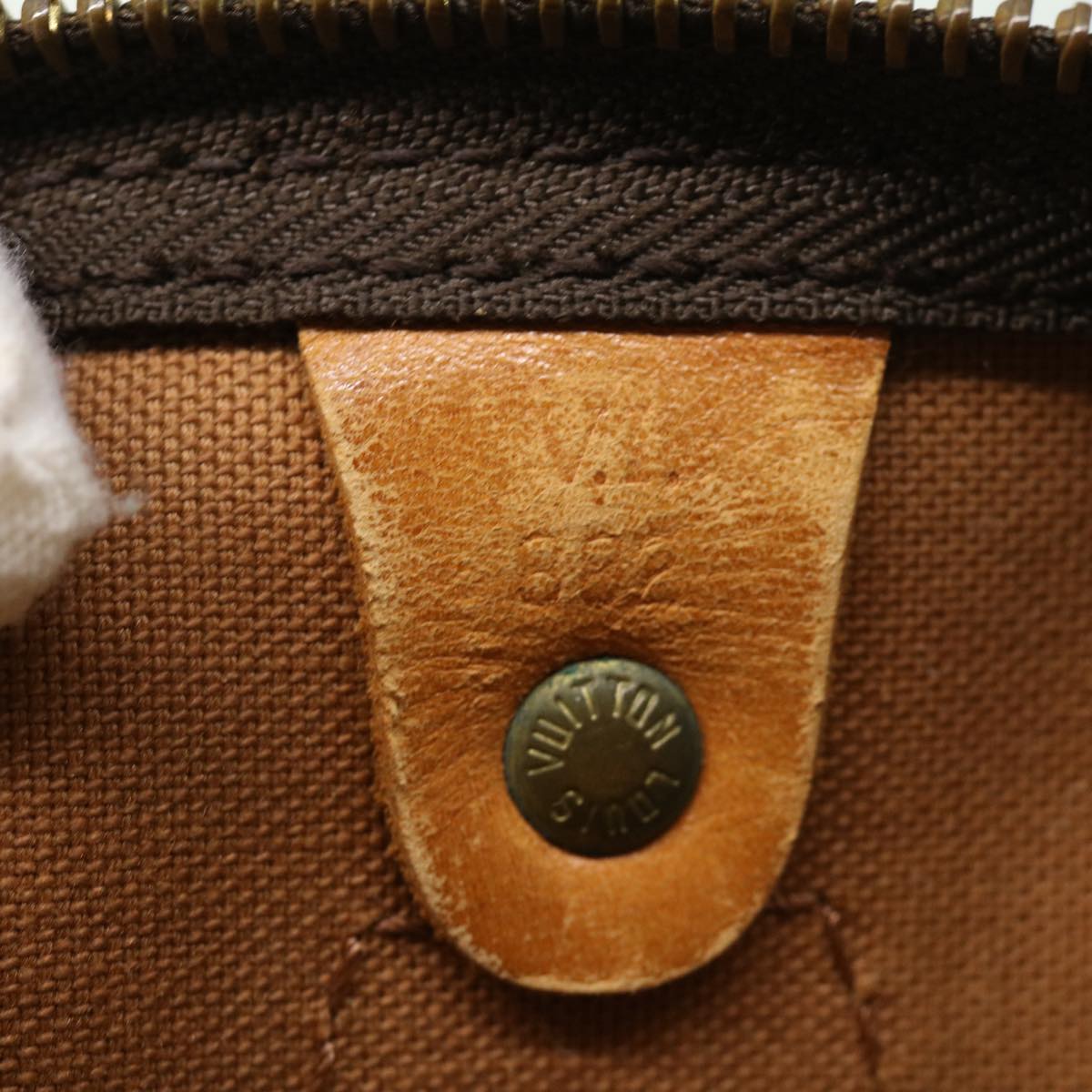 LOUIS VUITTON Monogram Speedy 40 Hand Bag M41522 LV th3001