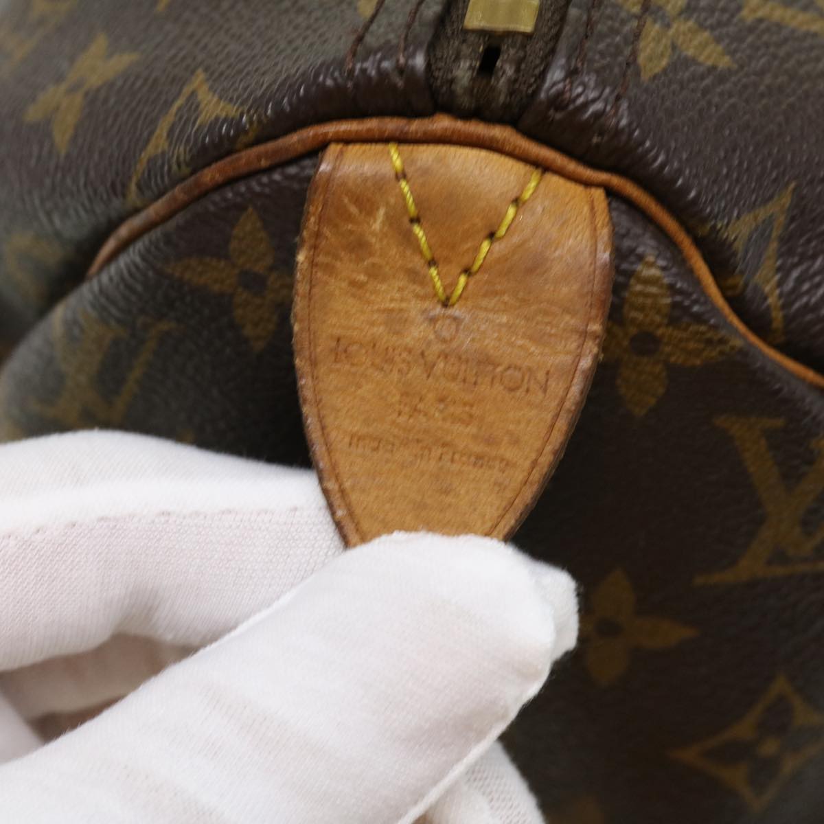 LOUIS VUITTON Monogram Speedy 40 Hand Bag M41522 LV th3007