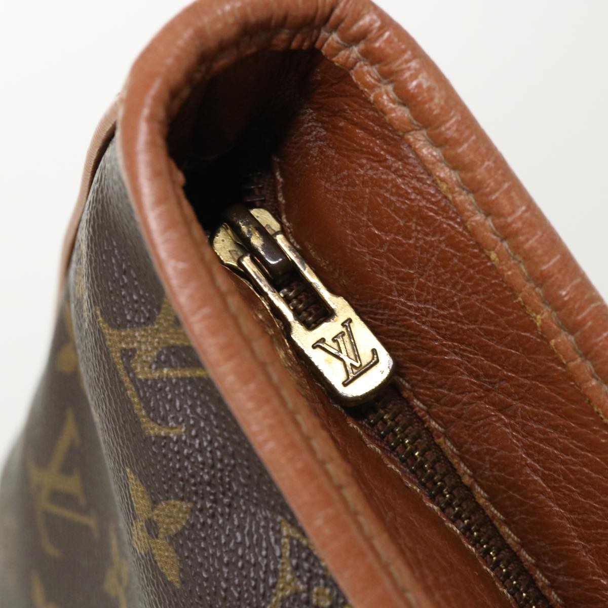 LOUIS VUITTON Monogram Sac Weekend PM Tote Bag M42425 LV th3014