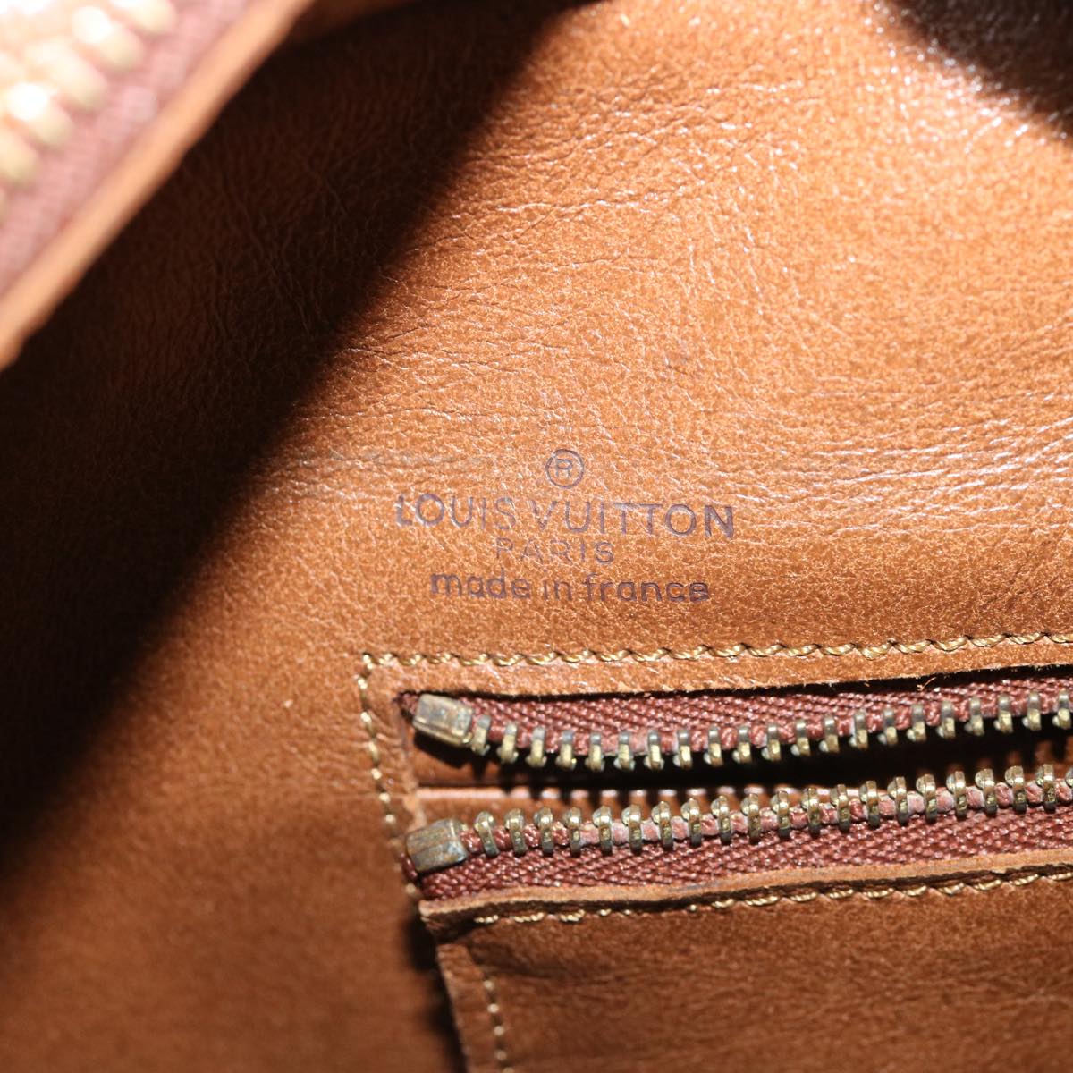LOUIS VUITTON Monogram Sac Weekend PM Tote Bag M42425 LV th3014