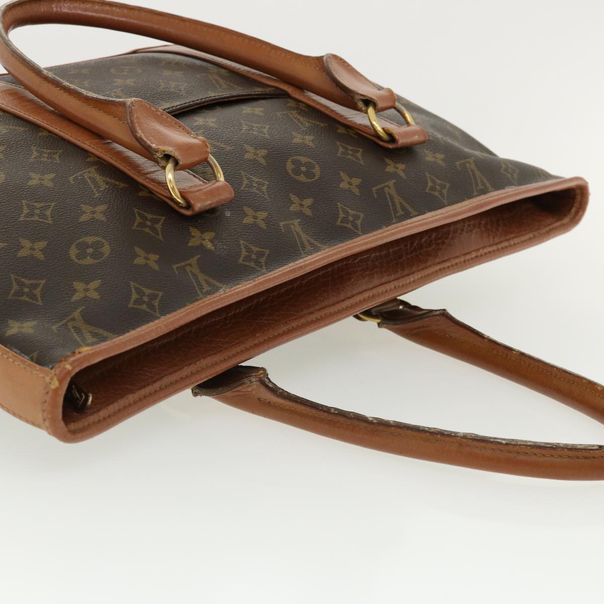 LOUIS VUITTON Monogram Sac Weekend PM Tote Bag M42425 LV th3014
