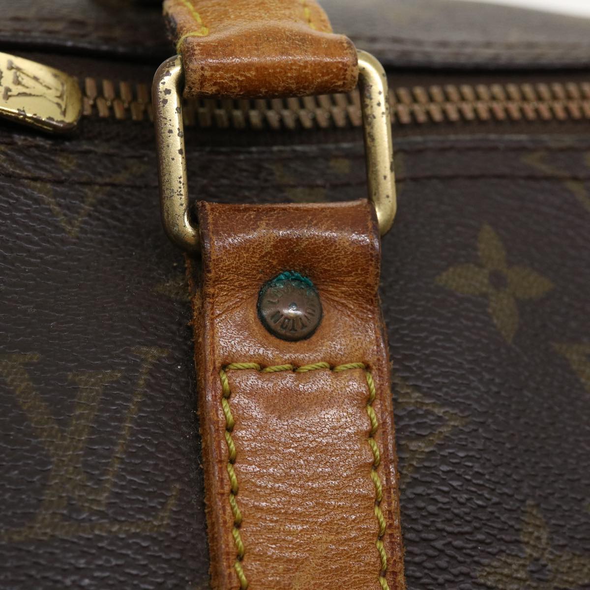 LOUIS VUITTON Monogram Keepall 50 Boston Bag M41426 LV th3026