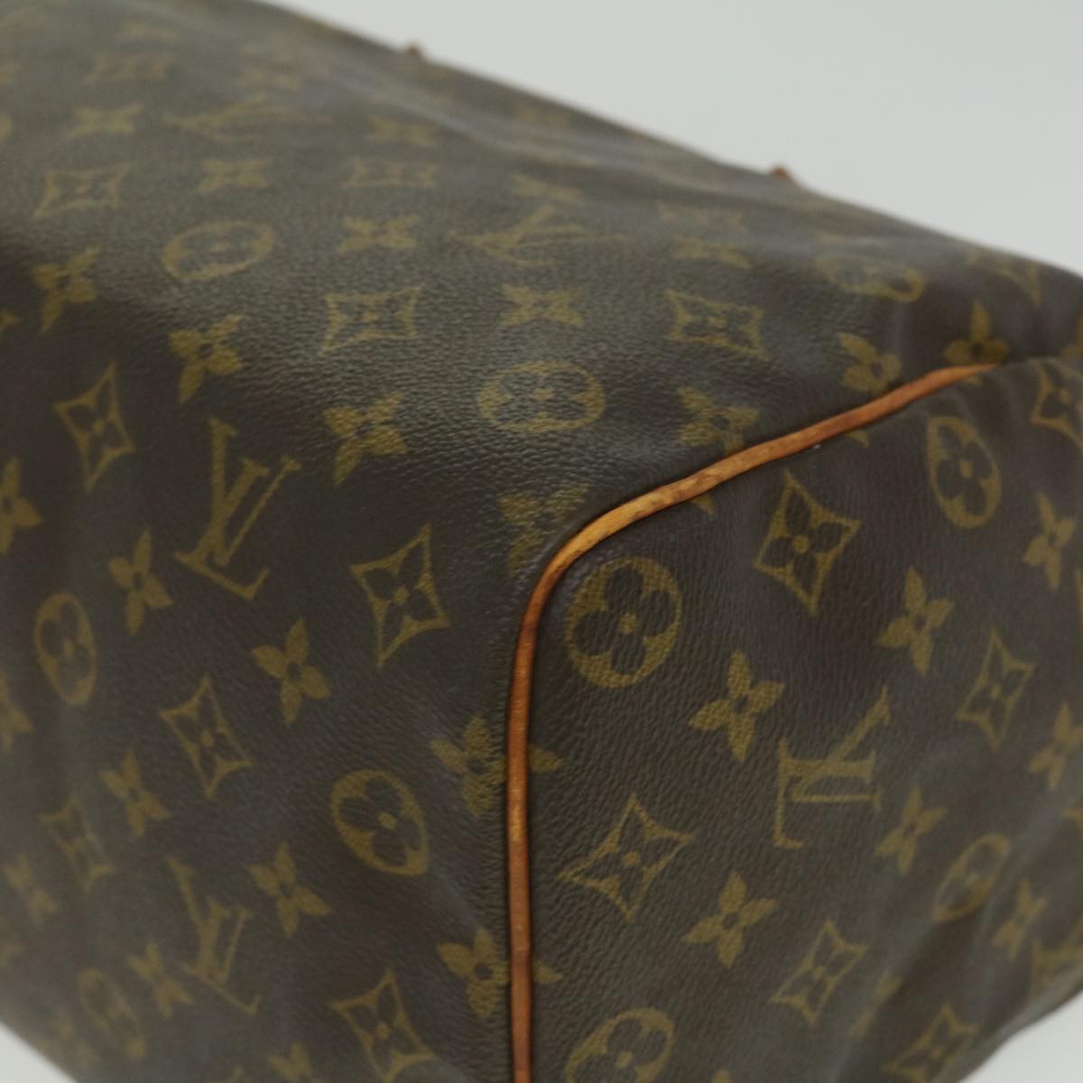 LOUIS VUITTON Monogram Speedy 35 Hand Bag M41524 LV th3051