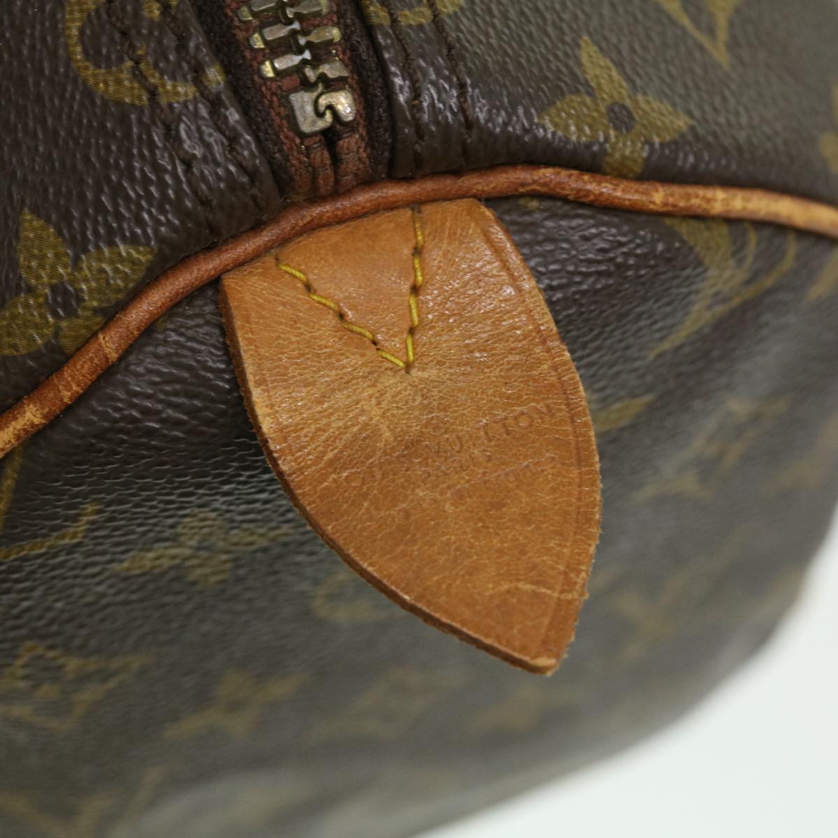 LOUIS VUITTON Monogram Speedy 35 Hand Bag M41524 LV th3051