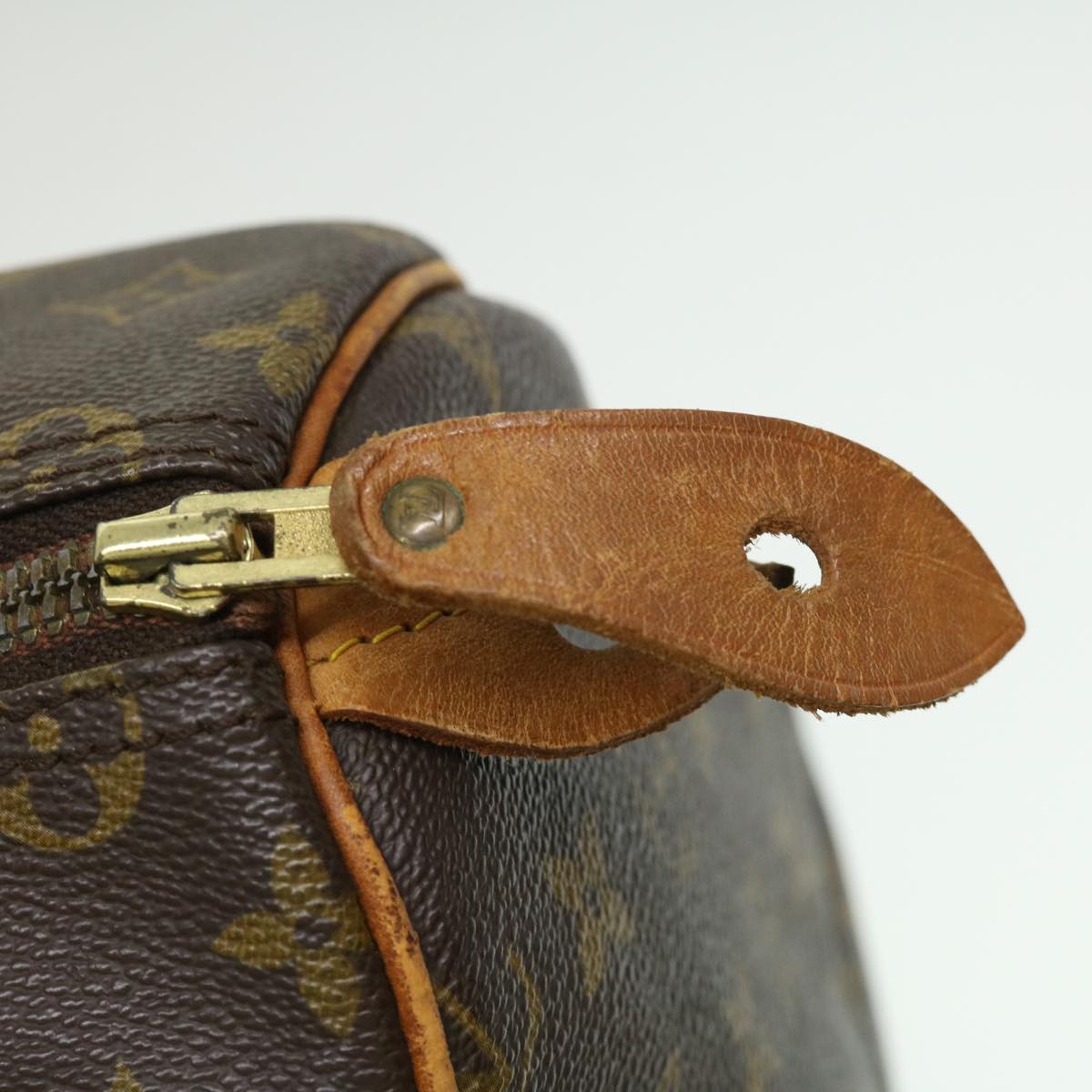 LOUIS VUITTON Monogram Speedy 35 Hand Bag M41524 LV th3051