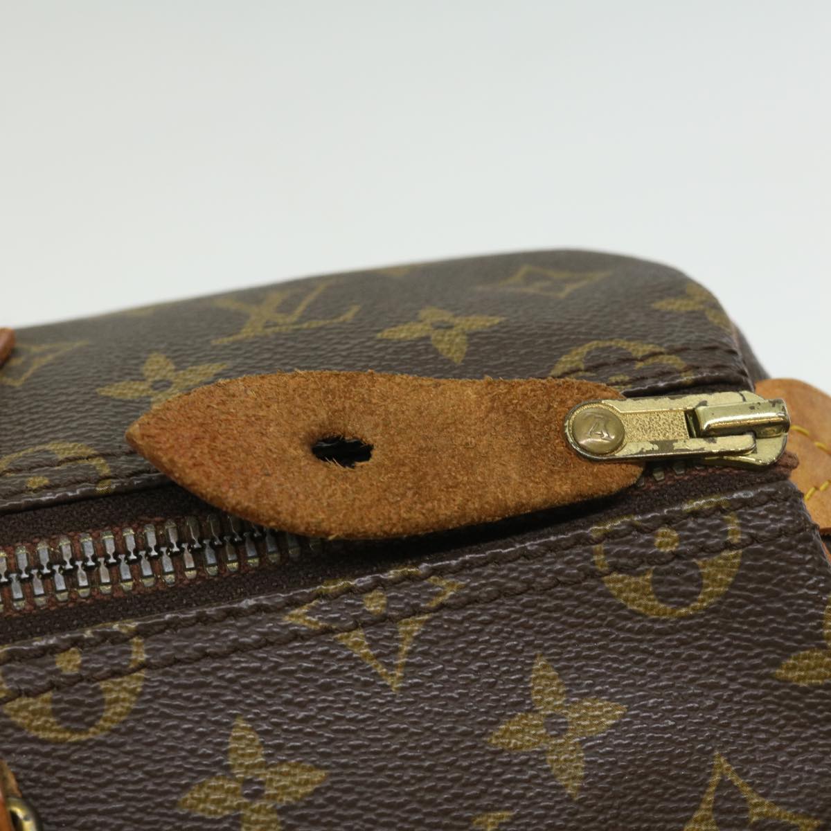 LOUIS VUITTON Monogram Speedy 35 Hand Bag M41524 LV th3051