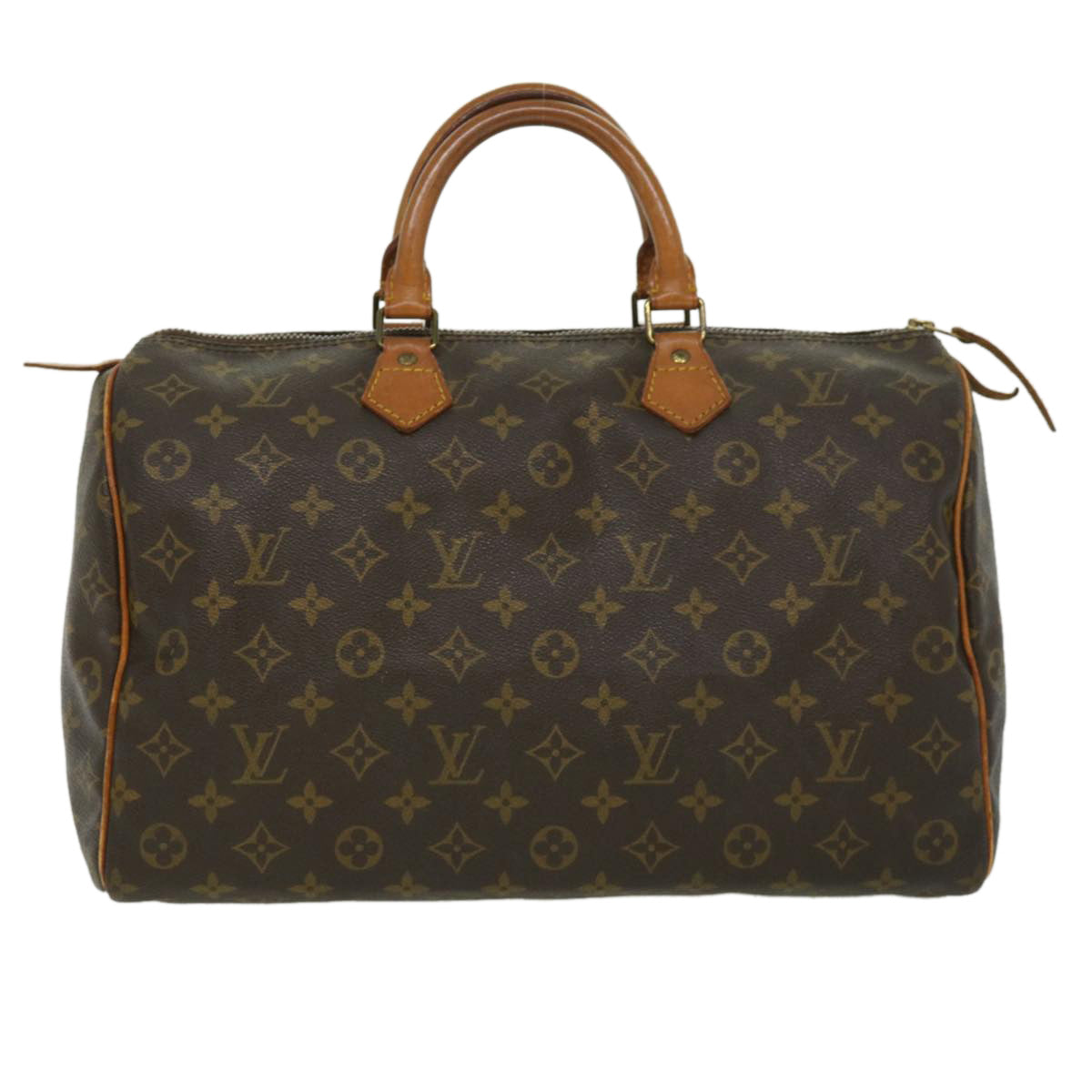 LOUIS VUITTON Monogram Speedy 35 Hand Bag M41524 LV th3051
