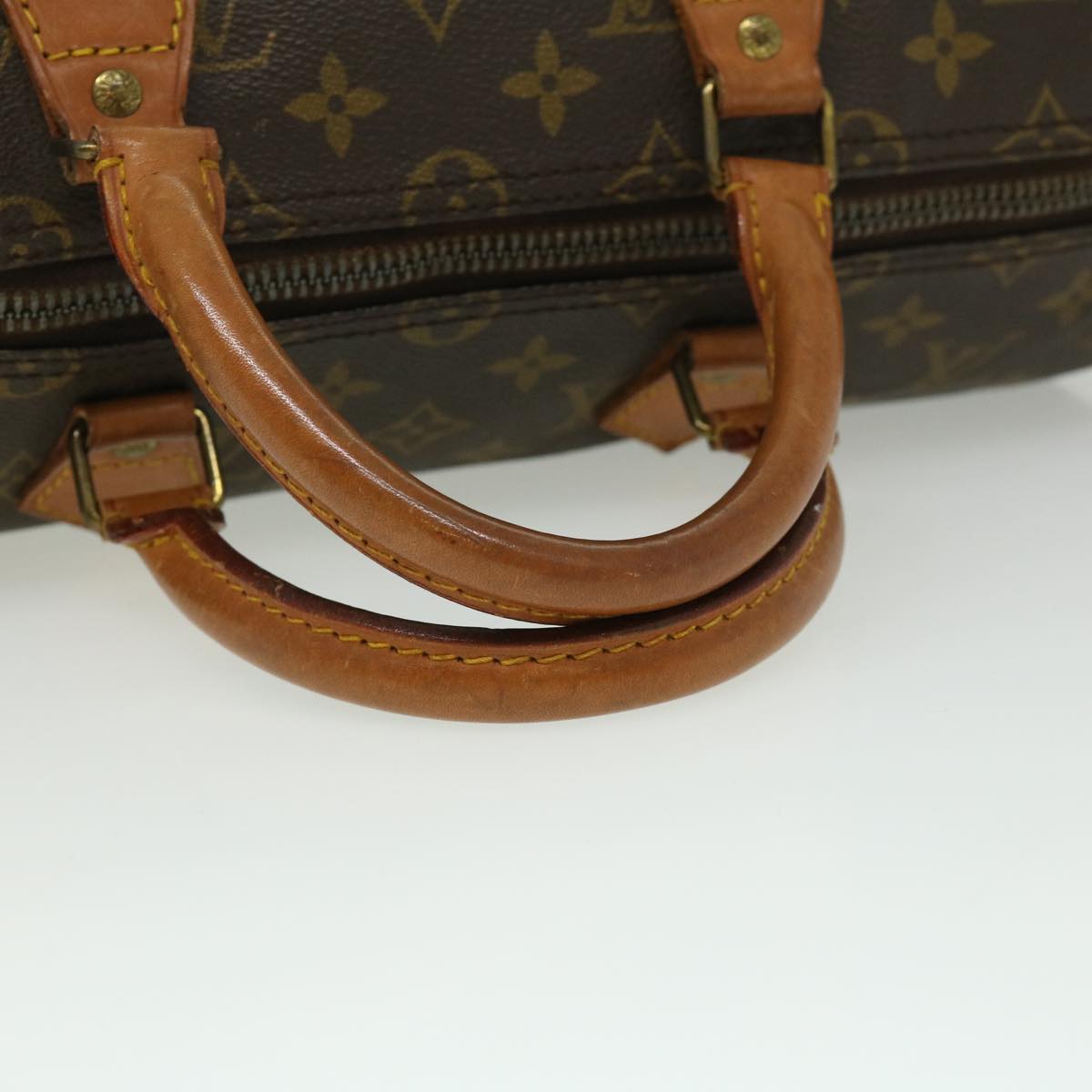 LOUIS VUITTON Monogram Speedy 35 Hand Bag M41524 LV th3051