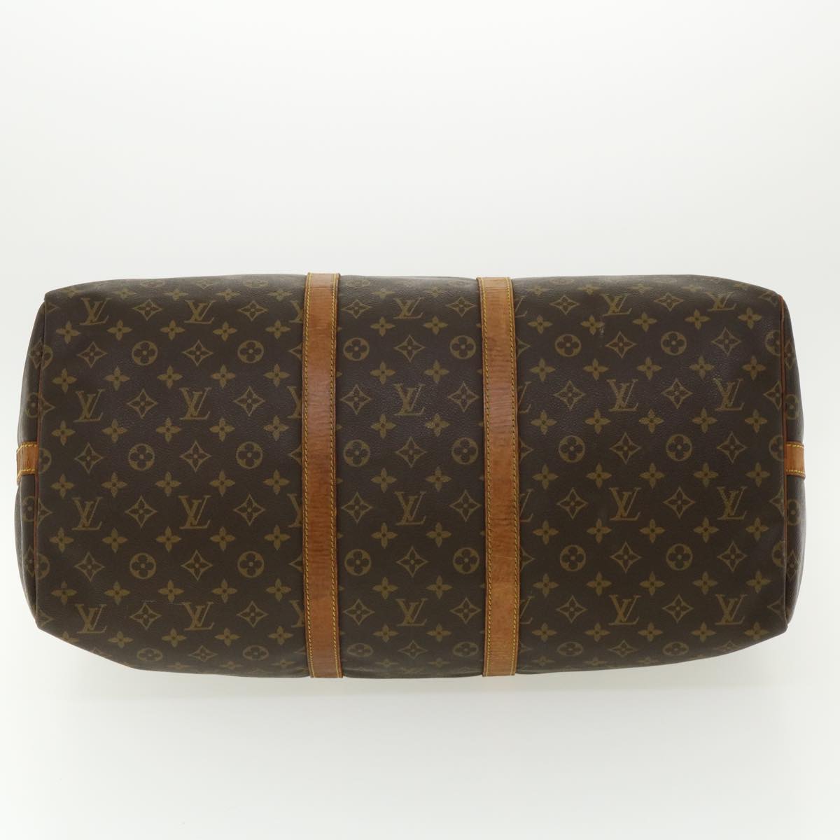 LOUIS VUITTON Monogram Keepall Bandouliere 55 Boston Bag M41414 LV th3075