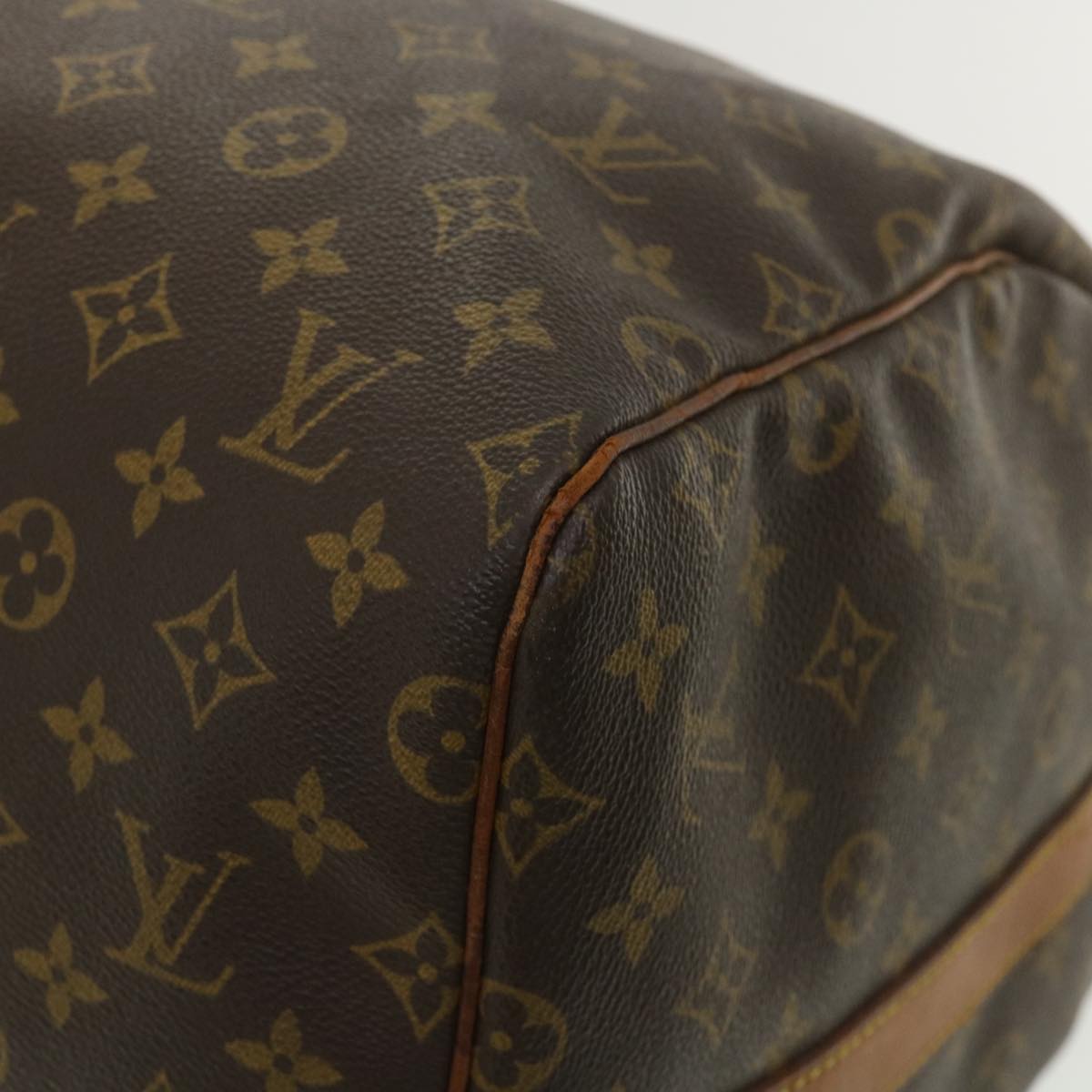 LOUIS VUITTON Monogram Keepall Bandouliere 55 Boston Bag M41414 LV th3075