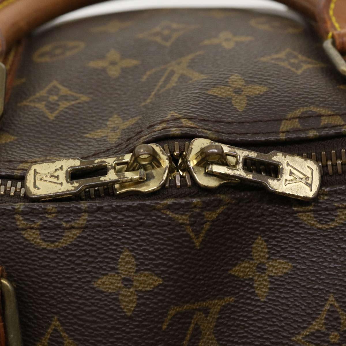 LOUIS VUITTON Monogram Keepall Bandouliere 55 Boston Bag M41414 LV th3075