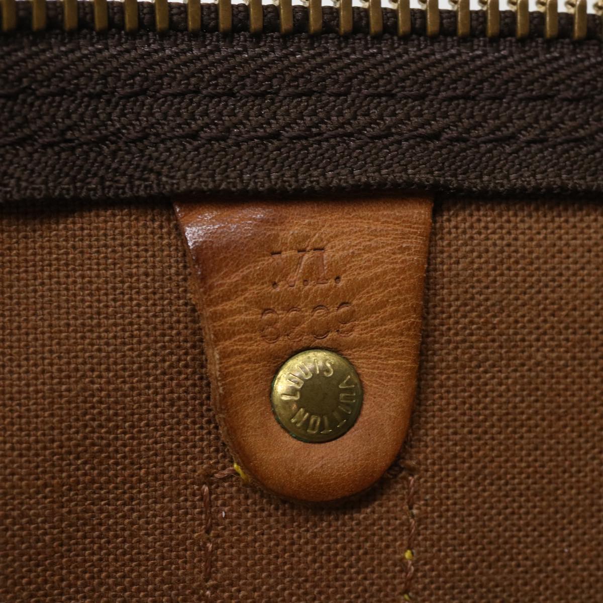LOUIS VUITTON Monogram Keepall Bandouliere 55 Boston Bag M41414 LV th3075