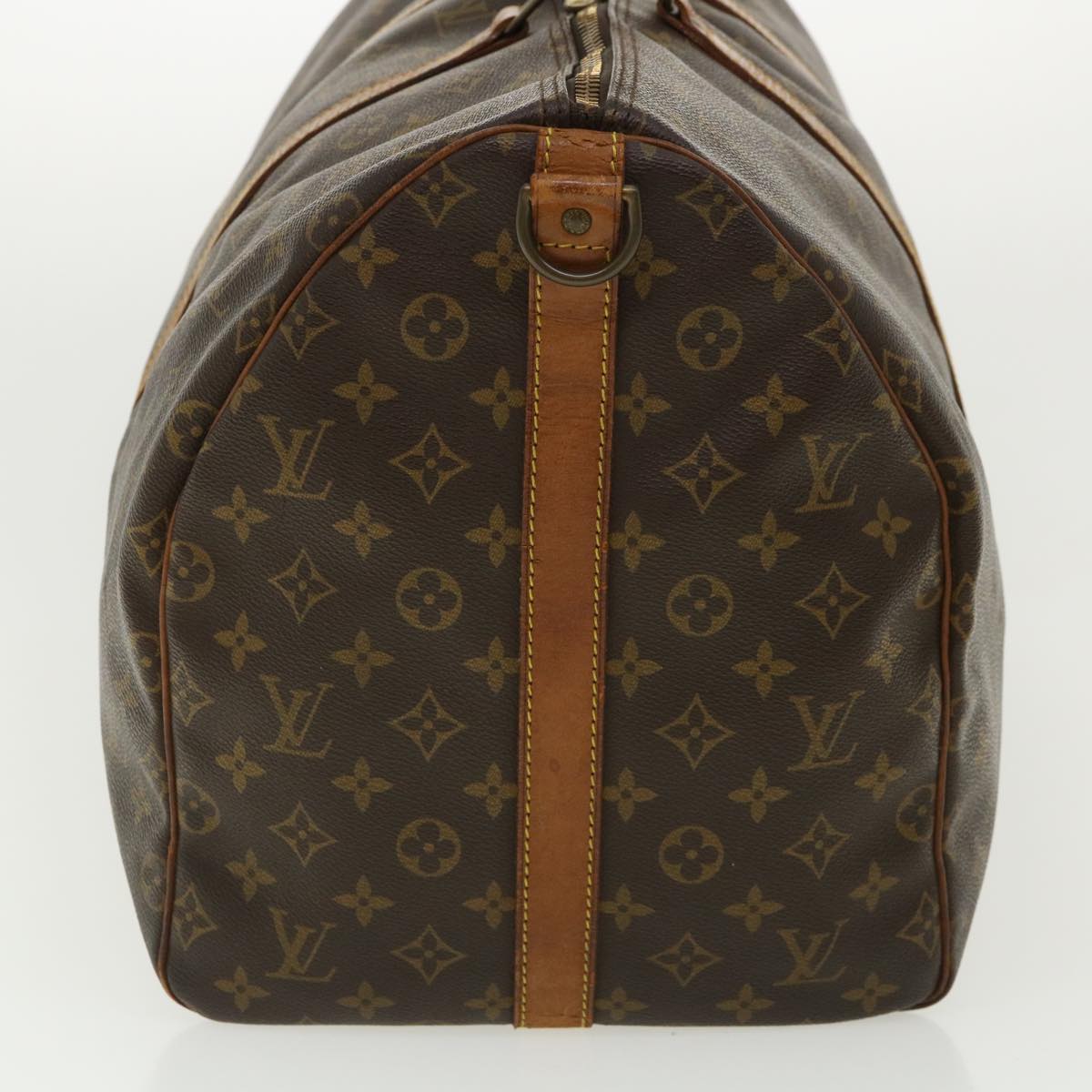 LOUIS VUITTON Monogram Keepall Bandouliere 55 Boston Bag M41414 LV th3075