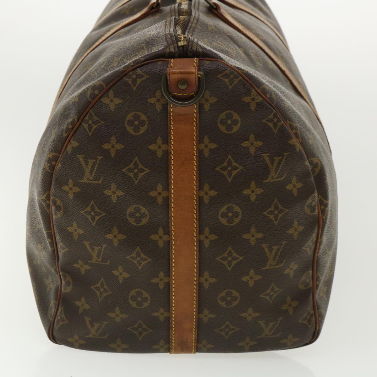 LOUIS VUITTON Monogram Keepall Bandouliere 55 Boston Bag M41414 LV th3075