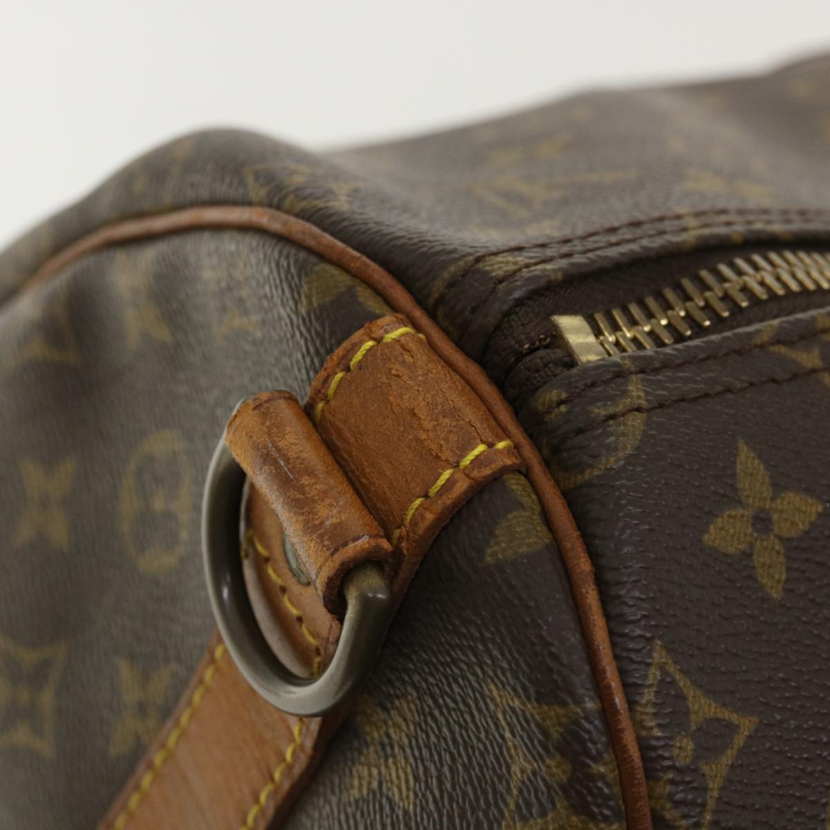 LOUIS VUITTON Monogram Keepall Bandouliere 55 Boston Bag M41414 LV th3075