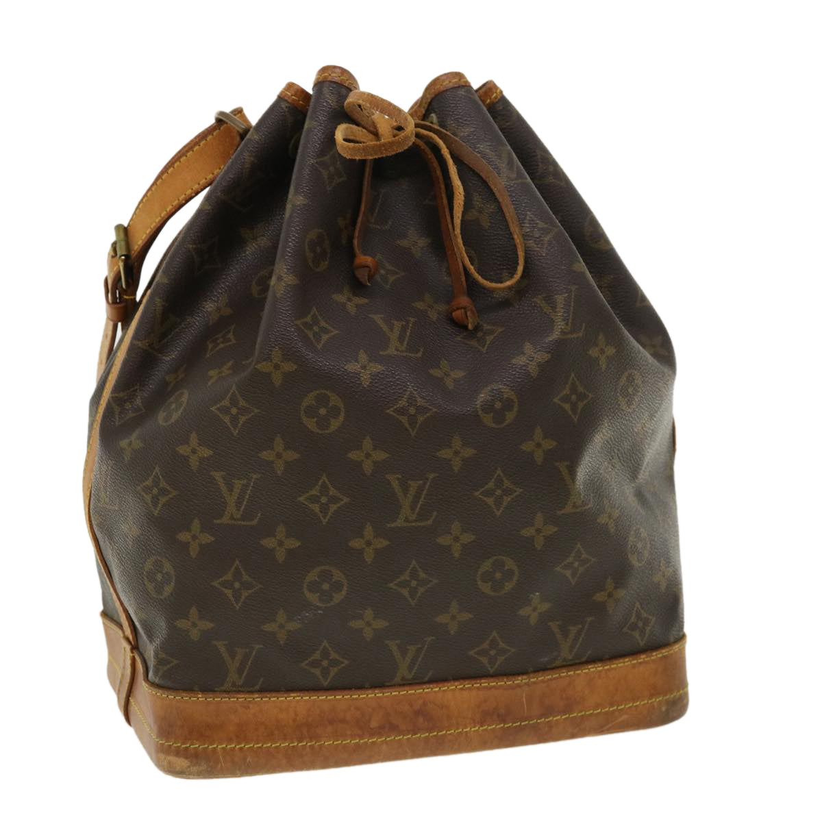LOUIS VUITTON Monogram Noe Shoulder Bag M42224 LV th3085