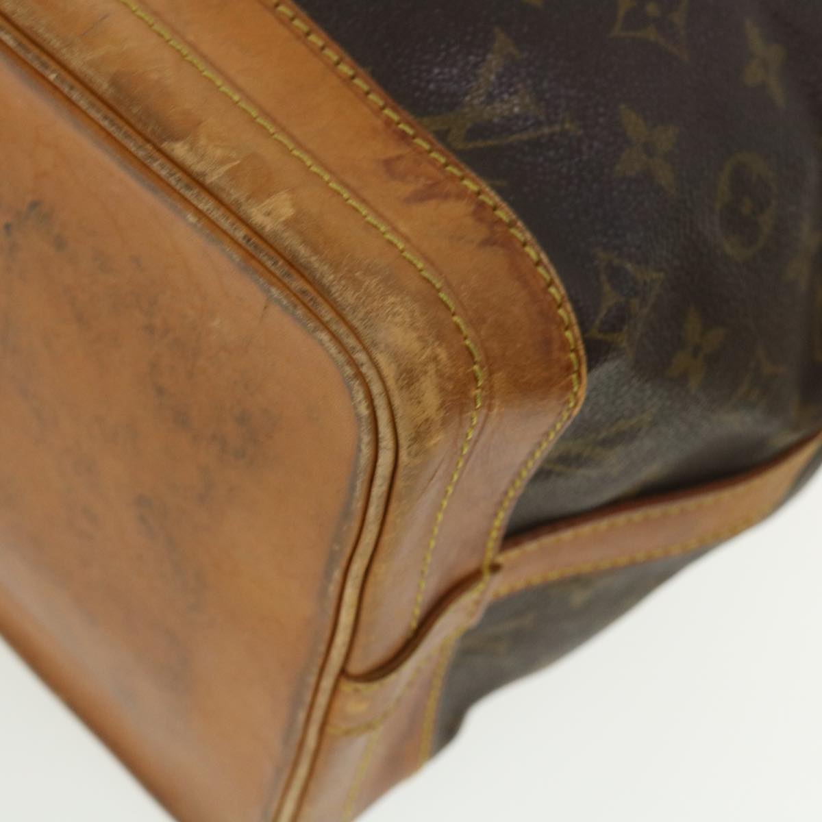 LOUIS VUITTON Monogram Noe Shoulder Bag M42224 LV th3085