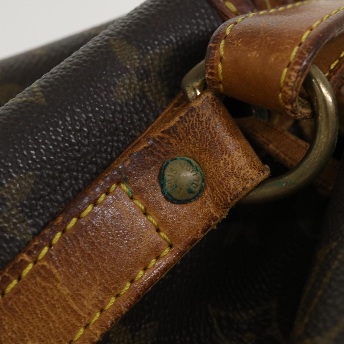LOUIS VUITTON Monogram Noe Shoulder Bag M42224 LV th3085